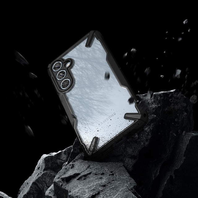 Etui do Samsung Galaxy A35 5G pancerne obudowa case plecki cover Ringke Fusion X Black