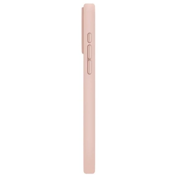 UNIQ Lino Hue Hülle für iPhone 15 Pro Max 6,7" Magclick Charging Pink/Blush Pink