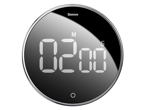 Baseus Heyo Rotation Magnetic Digital Timer Schwarz