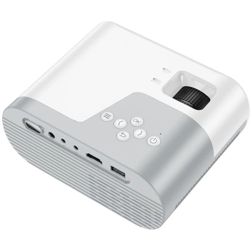 HOCO HD Ready DT2 Projektor Weiß Android, WLAN, Bluetooth, 720P