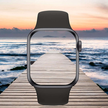 2x Hydrogel Alogy Hydrogel Schutzfolie für Smartwatch für Apple Watch 3 (38mm)