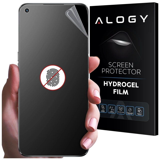 Folia "MATOWA" do Oppo A54 / A74 5g / A93 5G Hydrożelowa Alogy HydroSkin Matte Pro™ na ekran do etui "BEZ ODCISKU PALCÓW"