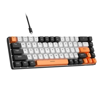 Mechanische Gaming-Tastatur MageGee MK-BOX, Grau und Schwarz