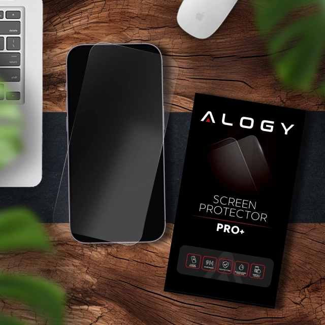 2x Szkło Hartowane Ochronne 9H do Apple iPhone 17 Pro Max, Wzmocnione i Odporne na Zarysowania, Łatwy Montaż Bez Bąbelków, Alogy Heavy Pro+™ – Przezroczyste