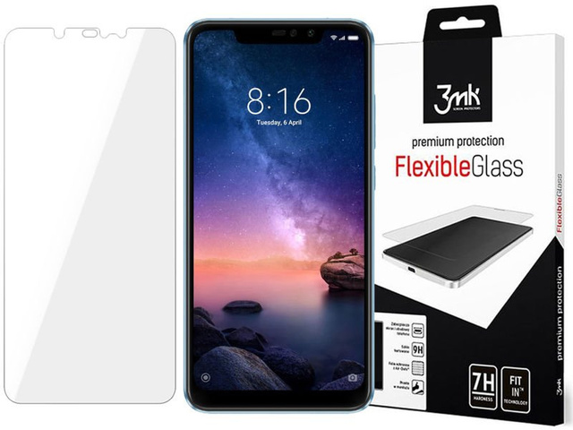 3mk Flexibles Glas 7H Xiaomi Redmi Note 6 Pro