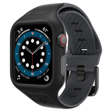 Spigen Liquid Air "Pro" Schutzhülle für Apple Watch 4 / 5 / 6 / 7 / SE (40 / 41 mm) Schwarz