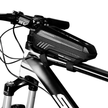WILDMAN E5S Fahrradrahmenkoffer/Gepäckträger Fahrradhalter schwarz/schwarz