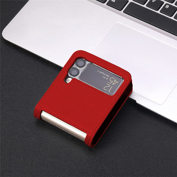 Handyhülle Alogy Clear Case für Samsung Galaxy Z Flip 3 5G Rot