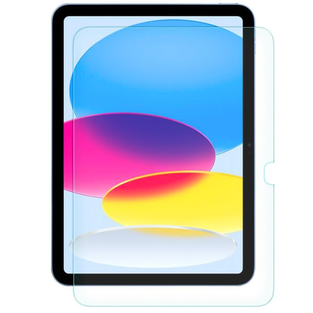 Szkło hartowane do Apple iPad 10.9 2022 / iPad 11 2025 Alogy Screen Protector Pro+ 9H na ekran z otworem