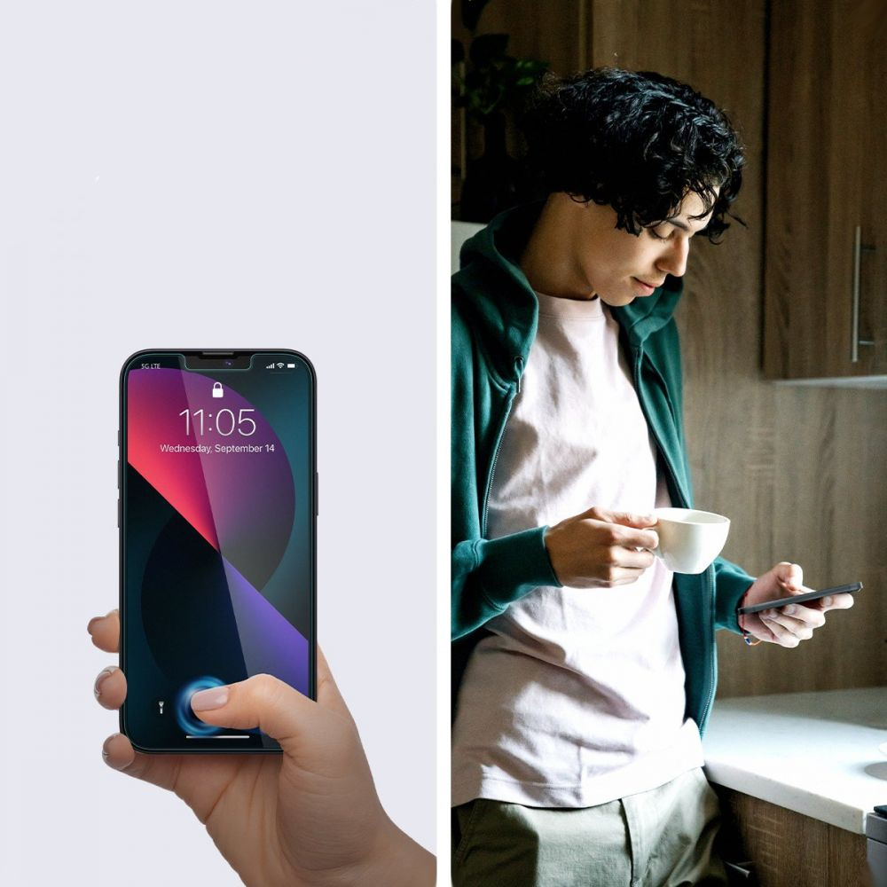 Test odporności szkła Spigen Glas.tR EZ Fit Privacy