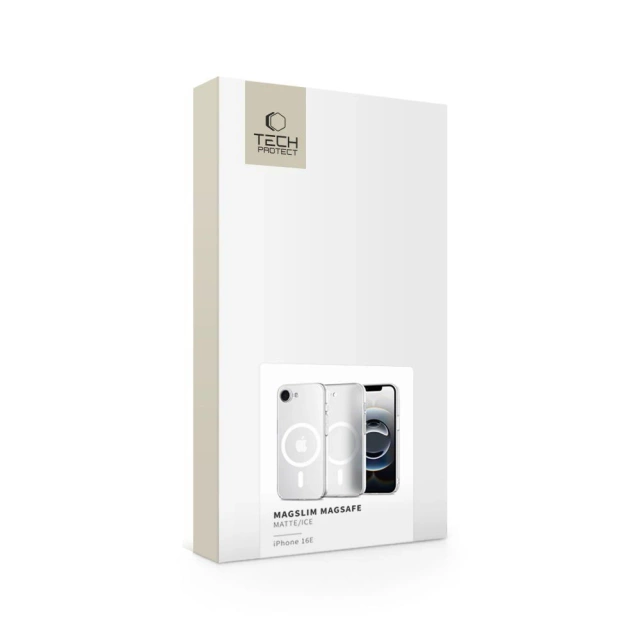 Etui do iPhone 16e Tech-Protect MagSlim MagSafe Matte Ice