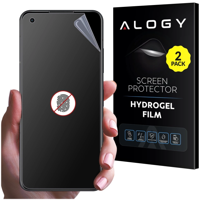 2x Folia "MATOWA" do Asus Zenfone 9 Hydrożelowa Alogy HydroSkin Matte Pro™ na ekran do etui "BEZ ODCISKU PALCÓW"