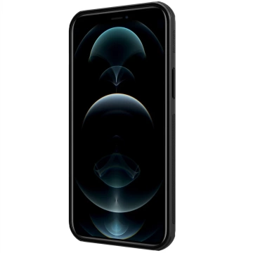 Nillkin Super Frosted Shield Hartschalen-Hüllenständer für iPhone 13 Pro Max schwarz