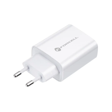 Forcell Ladegerät 20W USB-C PD QC 4.0 Lightning-Kabel für iPhone 12 13 14