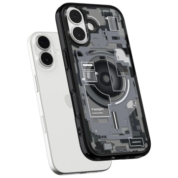 Etui Ochronne do iPhone 17 Spigen Ultra Hybrid Mag MagSafe Zero One Czarny