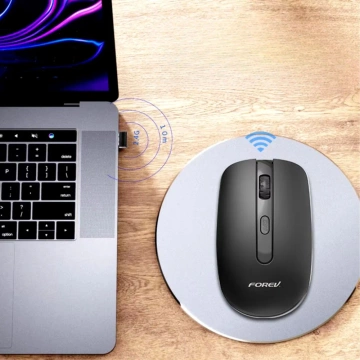 Forev FV-180 Schwarze kabellose Business-USB-Maus