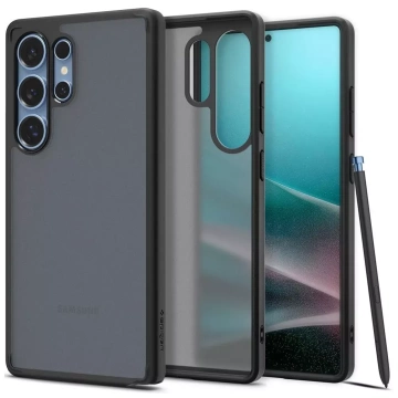 Samsung Galaxy S25 Ultra Spigen Ultra Hybrid Case Cover Frostschwarz