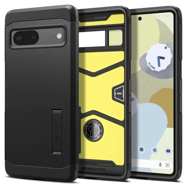 SPIGEN TOUGH ARMOR GOOGLE PIXEL 7 SCHWARZ