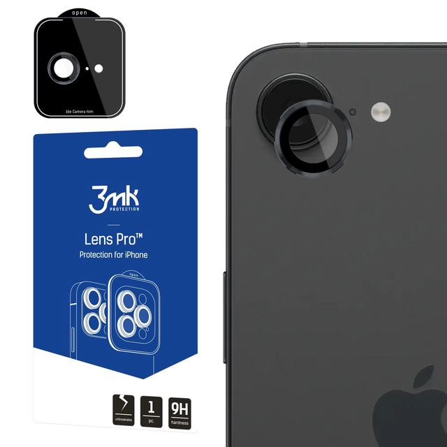 Szkło Hartowane na Obiektyw Aparatu do iPhone 16e Lens Protection Pro