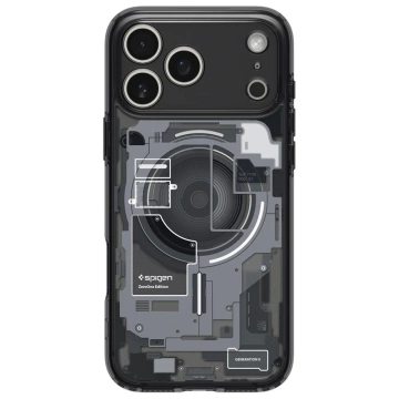 Etui Ochronne do iPhone 17 Pro Spigen Ultra Hybrid Mag MagSafe Zero One Czarny