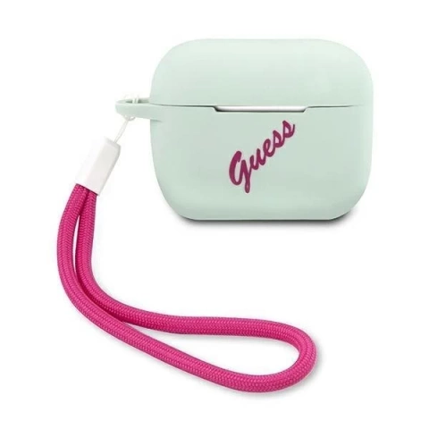 Ratet mal, GUACAPLSVSBF AirPods Pro Abdeckung blau fuchsia / blau fuschia Silikon Vintage