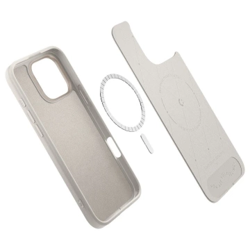 Spigen Cyrill Kajuk Mag MagSafe Hülle für iPhone 16 Pro Max Beige
