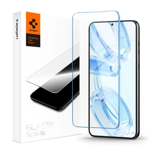 Szkło hartowane na ekran telefonu Spigen Glas.Tr Slim do Samsung Galaxy S23 Clear