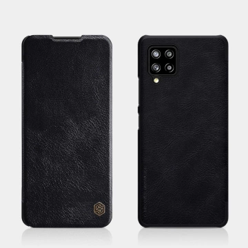 Nillkin Qin Lederholster für Samsung Galaxy A42 5G schwarz