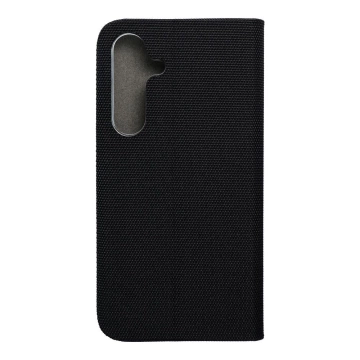 SENSITIVE Book Holster für Samsung Galaxy S25, schwarzer Ständer