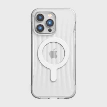 Raptic Clutch Built Case iPhone 14 Pro Max mit transparenter MagSafe-Rückseite