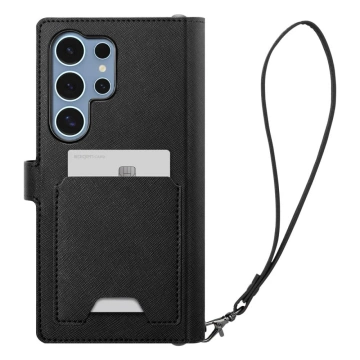 Etui für Samsung Galaxy S25 Ultra Black Spigen Wallet "S"
