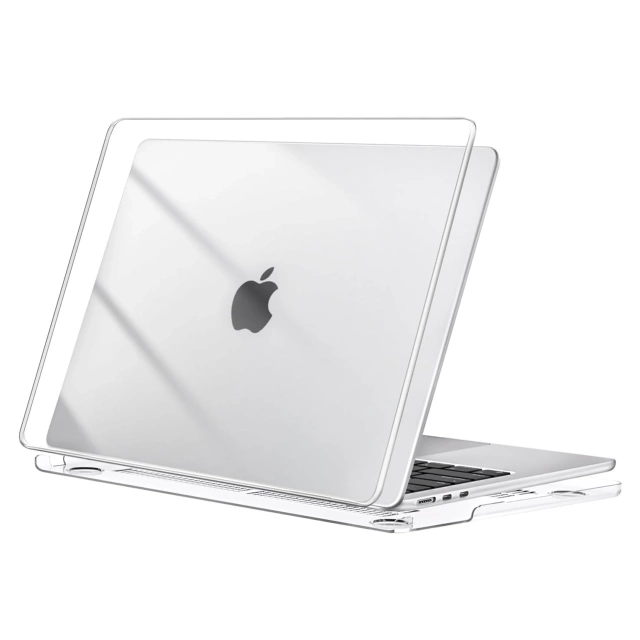 Etui Alogy Hard Case für Apple Macbook Air 13 2022 M2 A2681 13,6" Przezroczyste