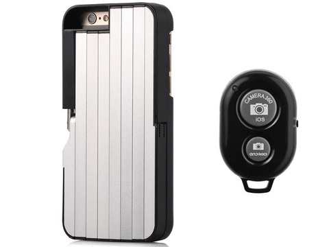 Handyhülle für Apple iPhone 6/7/8/SE 2020 Schutzhülle Selfie Case+Fernbedienung