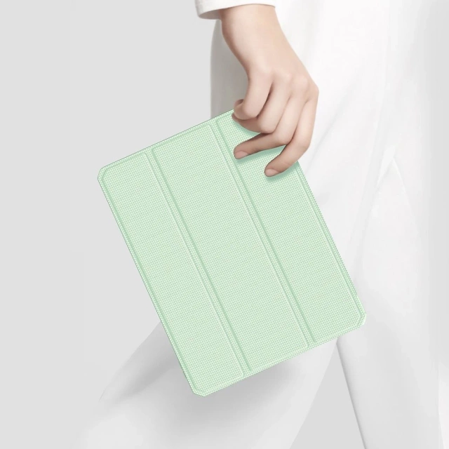 Dux Ducis Toby pancerne etui z klapką Smart Case do iPad Pro 11'' 2021 z uchwytem na Apple Pencil zielony