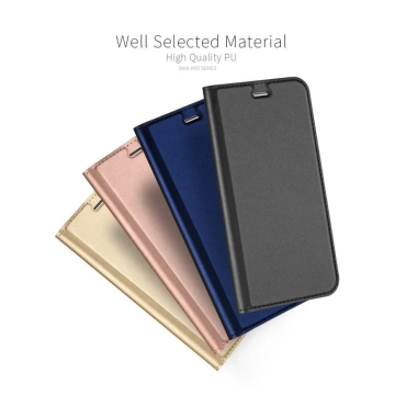 DUX DUCIS Skin Pro Hülle - Klapphülle für Samsung Galaxy A55 blau