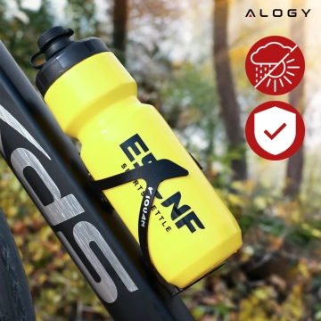 Fahrradflaschenhalter, universell, schwarz