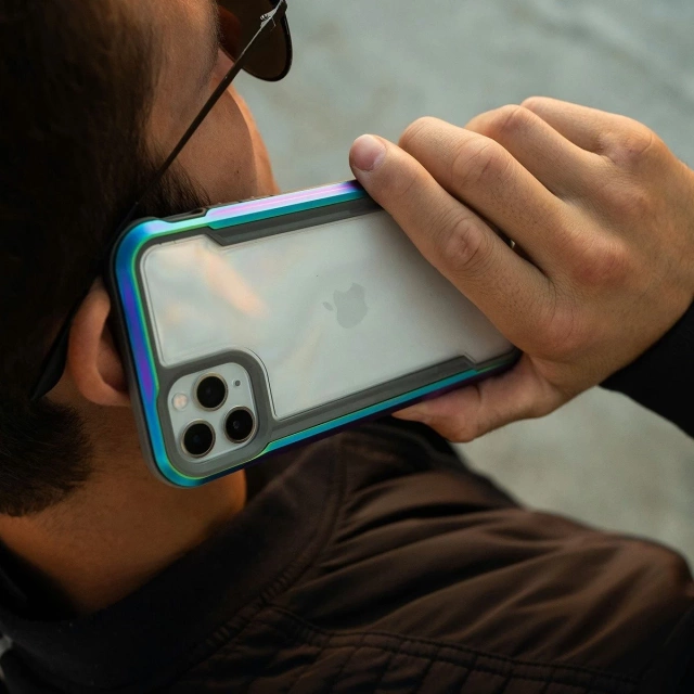 Raptic Shield Case etui iPhone 14 Pro pancerny pokrowiec niebieski