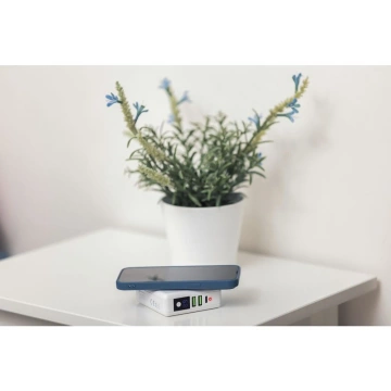 Forcell 4in1 Reiseladegerät 8000mAh QC3.0 USB-C Powerbank Induktion