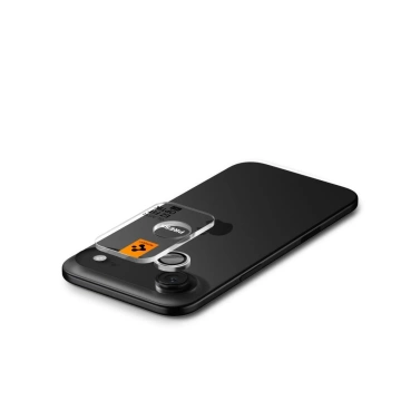 Osłona Aparatu Spigen Optik Pro Glas.TR EZ Fit iPhone Air Silver 2-Pack