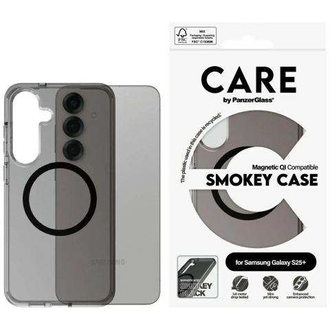 Etui do Samsung Galaxy S25+ CARE by PanzerGlass Flagship Urban Combat Black QI
