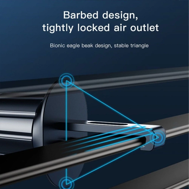 Uchwyt samochodowy F-Grip GuardianAV Zaciskowy do kratki 5,5–10 cm