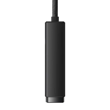 USB-auf-RJ45-Netzwerkadapter der Baseus Lite-Serie, 100 Mbit/s (schwarz)