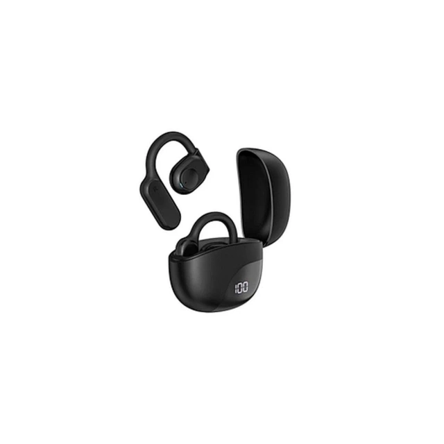 Słuchawki bezprzewodowe ergonomiczne WiWU OWS Openbuds T20 Czarne