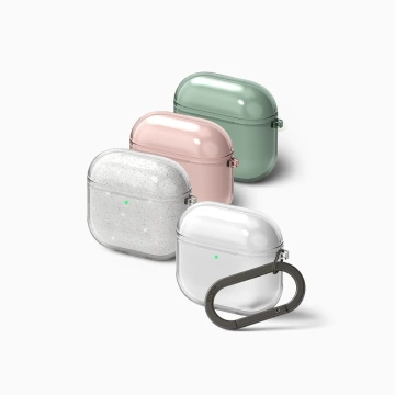 Apple AirPods 4 Hülle Ringke Air Clear Karabiner