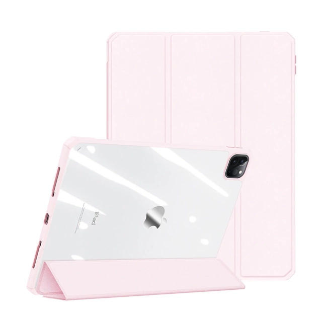 Dux Ducis Copa etui do iPad Pro 11'' 2020 / iPad Pro 11'' 2018 / iPad Pro 11'' 2021 pokrowiec smart cover z podstawką różowy
