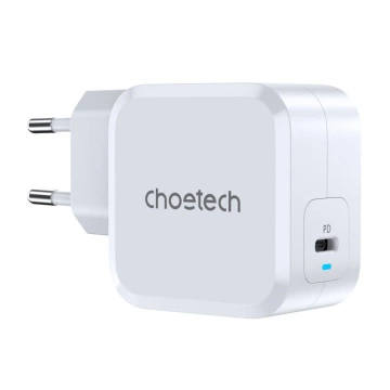 Ładowarka Choetech PD8007 USB-C PD 45W EU Biała