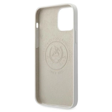 US Polo Silicone Collection iPhone 12/12 Pro 6,1" Handyhülle Weiss weiss