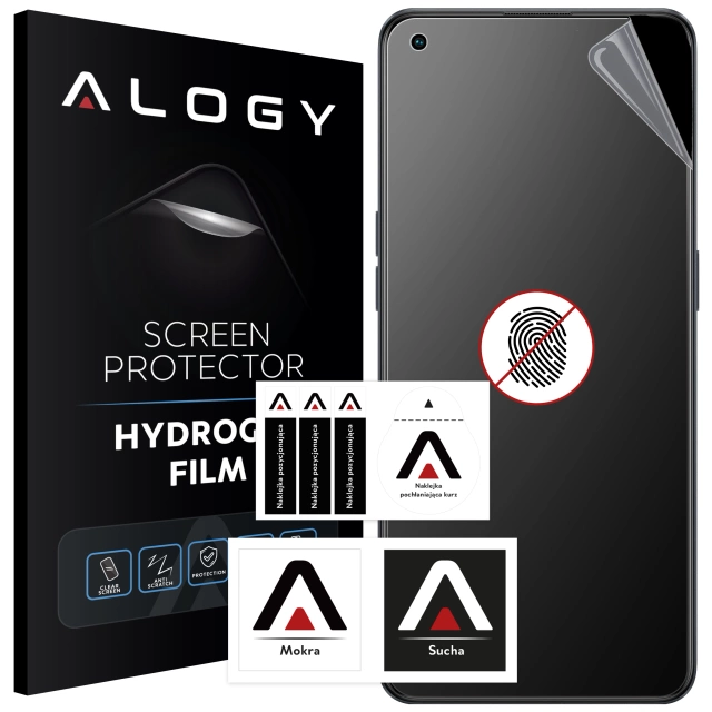 Folia "MATOWA" do Oppo Reno7 Lite / 7Z / 7 SE Hydrożelowa Alogy HydroSkin Matte Pro™ na ekran do etui "BEZ ODCISKU PALCÓW"