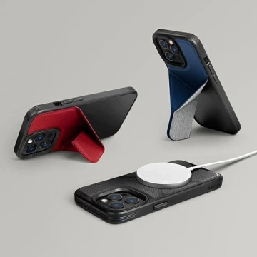 UNIQ-Hülle Transforma iPhone 13 Pro / 13 6.1 "schwarz / ebenholzschwarz MagSafe