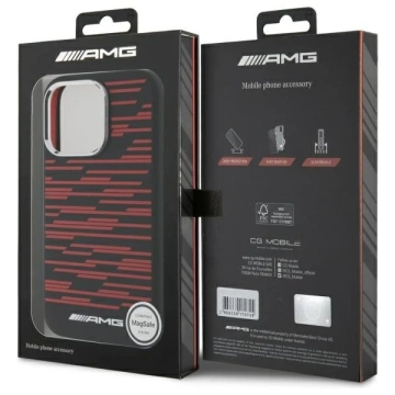 AMG Silicone MagSafe Hardcase iPhone 16 Pro Max 6,9″ – Czarny